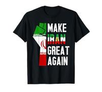 Iranian Shirt Make Iran Great Again Emblem Of Iran MIGA T-Shirt