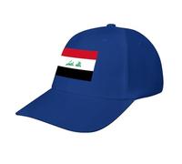 Iraq Flag Baseball Cap,Adjustable Sportswear Hat for Men Women Adults,Holiday, Lifestyle Activities All Seasons Navy