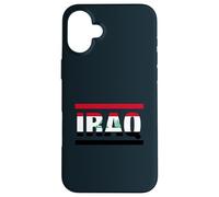 Iraq Flag Lettering It is in my DNA Gift for Iraqi Case for iPhone 16 Plus