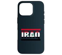 Iraq Flag Lettering It is in my DNA Gift for Iraqi Case for iPhone 16 Pro