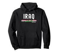 Iraq Flag | Men Women Kids | Patriotic Iraqi Pullover Hoodie