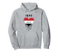 Iraq Iraq Iraqi Map Arab Iraq I Love Iraq Flag Pullover Hoodie