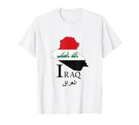 Iraq Iraq Iraqi Map Arab Iraq I Love Iraq Flag T-Shirt