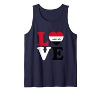 Iraq Iraq Iraqi Map Arab Iraq I Love Iraq Flag Tank Top