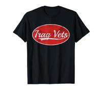 Iraq Vets Military Veterans Vintage Varsity Style T-Shirt