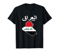 Iraqi Iraq Map Iraq Flag Iraq Iraq Flag T-Shirt