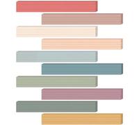 Ireer 300 Pcs Colored Sentence Strips 3 x 24 in 5 Lb/176 Gsm 10 Pastel Colors Lined Paper Strips for Teacher Handwriting Practice Learning Tool for Classroom Office Organization Supplies(Vintage)