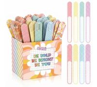 Ireer Pastel Checkerboard Flip Name Sticks 101 Pcs Name Tags with Storage Box Teacher Classroom Management Tool for Student Grouping Learning Back to School Supplies
