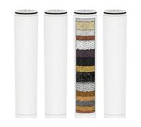 iReijomoi 4-Pack Replacement Shower Head Filter Cartridge Compatible with Cobbe Handheld Shower Head,Water Softener Filter for Hard Water Remove Chlorine,Fluoride and Harmful Substance