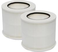 iReijomoi Air 500/1000 Replacement Air Filter Compatible with Bosch Air 500/1000 Air Purifiers,H13 True HEPA and High-Efficiency Activated Carbon Filter(2-Pack)