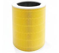 iReijomoi Core 600S Replacement Air Filter Compatible With LEVOIT Air Purifier Core 600 Core 600S-RF,3-In-1 Filter, H13 True HEPA Replacement Filter, Efficiency Activated Carbon(Yellow-1 Pack)