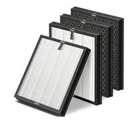 iReijomoi MR5866 Replacement Air Filter Compatible With MORENTO MR5866 Air Purifiers, H13 True HEPA Replacement Filter, 3-in-1 Air Filter With Efficiency Activated Carbon(4-Pack)