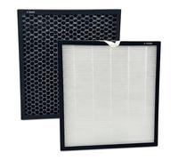 iReijomoi Vital 100S Replacement Air Filter Compatible With LEVOIT Vital 100S Vital 100S-P Vital 100S-RF AIR Purifier,H13 True HEPA 3-in-1 High-Efficiency Activated Carbon Filter(White-2 Pack)