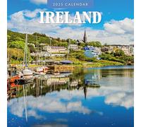 Ireland - 2025 Square Wall Calendar - by Red Robin Publishing