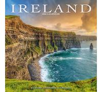 Ireland 2026 Calendar | Square Wall Calendar | Travel Gift | Plastic Free Packaging | by Avonside Publishing