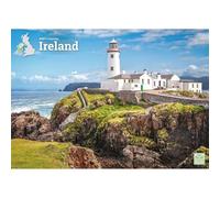 Ireland A4 Calendar 2027, Wall Calendars, Month To View, Travel, Gift-calendar
