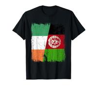 Ireland Afghanistan Half Flag Irish Afghan Heritage T-Shirt