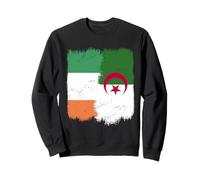 Ireland Algeria Half Flag Irish Algerian Heritage Sweatshirt