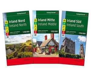Ireland Automap 3 Map Set 1:150.000: 1:150,000 scale by Freytag-Berndt Folded Bo