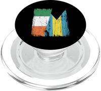 Ireland Bahamas Half Flag Irish Bahamian Jersey PopSockets PopGrip for MagSafe