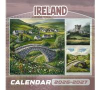 Ireland Calendar 2026-2027: 18 Month Planner To Keep You On Track from Sep 2026 to Dec 2027,Square 8.5 x 8.5 Inches Gift For Organizing & Planning
