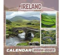 Ireland Calendar 2026-2027: 18 Months of The Animal from Sep 2026 to Dec 20257,Square 8.5 x 8.5 Inches Gift For Organizing & Planning