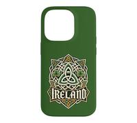 Ireland Celtic Crest s Shamrock Trinity Knotwork Case for iPhone 14 Pro