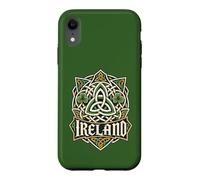 Ireland Celtic Crest s Shamrock Trinity Knotwork Case for iPhone XR