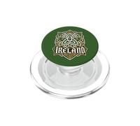 Ireland Celtic Crest s Shamrock Trinity Knotwork PopSockets PopGrip for MagSafe