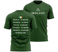 Ireland Champions 2023 Rugby T Shirt Mens Irish Nation Winners Top Results Victory Tee Him Her, M, Bottle