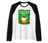 Ireland Chicken Irish Raglan Baseball Tee