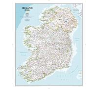 Ireland Classic Map [Laminated] - Reference Map: Wall Maps Countries & Regions (National Geographic Reference Map)