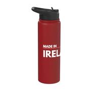 Ireland Country of Birth Made in Stainless Steel Insulated Water Bottle