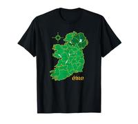 Ireland County Map Eire Irish Travel T-Shirt