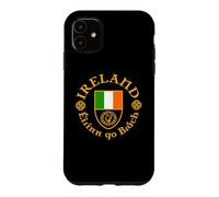 Ireland Éirinn go Brách (Ireland Forever) Celtic Harp Shield Case for iPhone 11