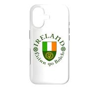 Ireland Éirinn go Brách (Ireland Forever) Celtic Harp Shield Case for iPhone 17