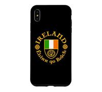 Ireland Éirinn go Brách (Ireland Forever) Celtic Harp Shield Case for iPhone XS Max