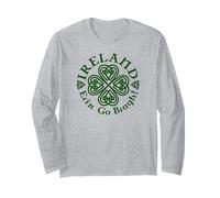 Ireland Erin Go Bragh! Celtic Clover Long Sleeve T-Shirt