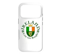 Ireland Erin Go Bragh Heraldic Badge Flag Case for iPhone 17 Pro