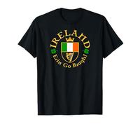 Ireland Erin Go Bragh Heraldic Badge Flag T-Shirt