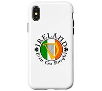 IRELAND Erin Go Bragh! Irish Harp Case for iPhone X/XS
