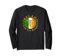 Ireland Erin Go Bragh! Irish Harp Long Sleeve T-Shirt
