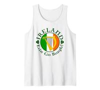 Ireland Erin Go Bragh! Irish Harp Tank Top