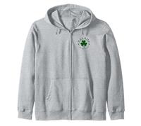 IRELAND Erin go Bragh! Irish Toast Zip Hoodie
