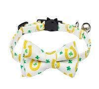 Ireland Festival The Cat Collar Bow Saint Patrick's Day Pet Collar Bow