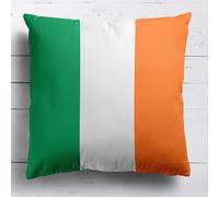 Ireland Flag Cushion - Irish National Flag Pillow - Multiple Sizes & Fabrics, Cover Only or Filled - Patriotic Home Decor, Ireland Rugby Football Supporter Gift