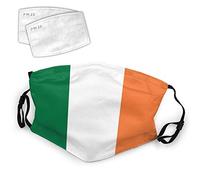 Ireland Flag Irish National Flags Washable Mouth Filter Reusable Cotton Face for Adults Women Men Protect