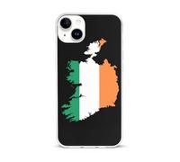 Ireland Flag Map Cute Case Compatible with iPhone 15 15 Plus 15 Pro 15 Pro Max Slim Phone Cover