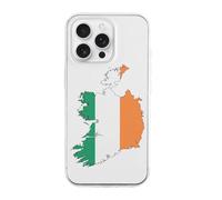 Ireland Flag Map Cute Case Compatible with iPhone 16 16 Plus 16 Pro 16 Pro Max 16 E Phone Cover