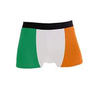 Ireland Flag Men'S Boxer Briefs Underwear Breathable Stretch Boxer Shorts With Small Pockets Gifts S-XXL